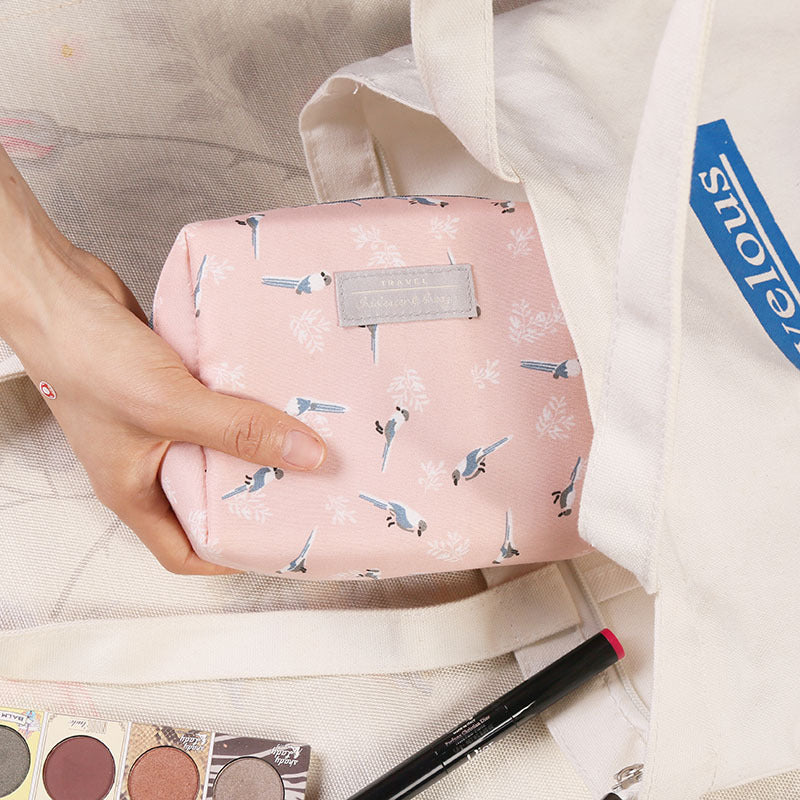 New Style Travel Toiletry Bag Waterproof Fashion Cotton Cosmetic Bag