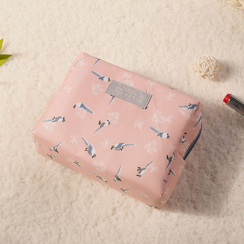 New Style Travel Toiletry Bag Waterproof Fashion Cotton Cosmetic Bag
