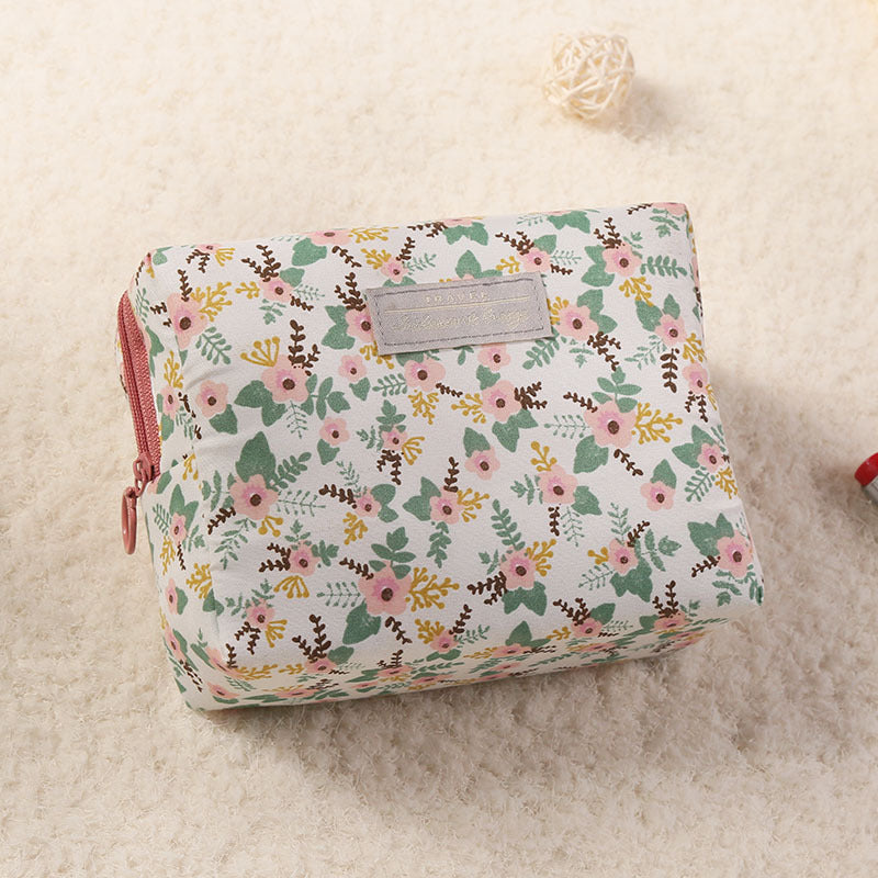 New Style Travel Toiletry Bag Waterproof Fashion Cotton Cosmetic Bag