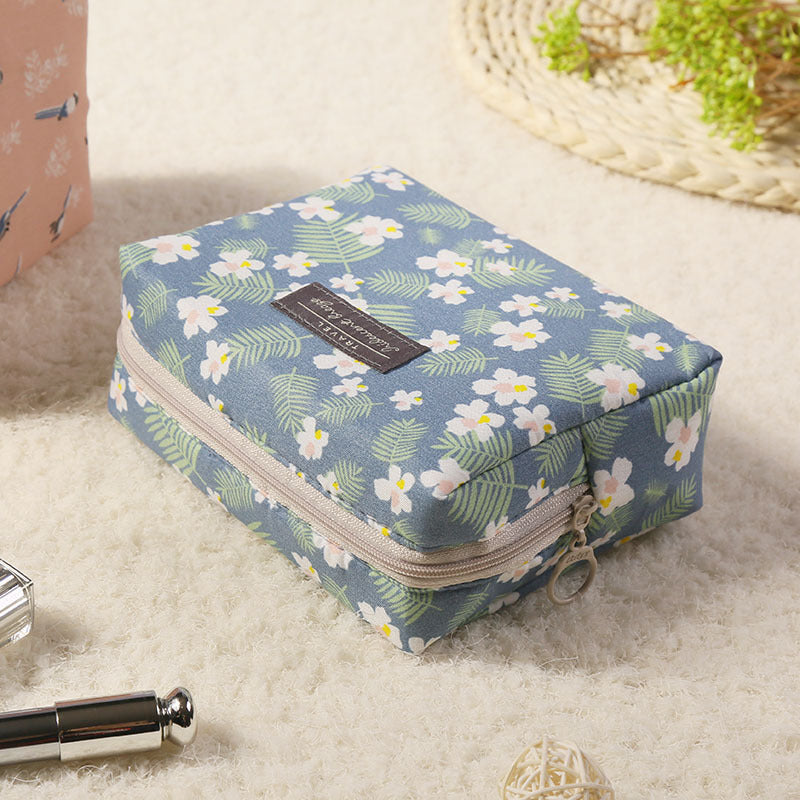 New Style Travel Toiletry Bag Waterproof Fashion Cotton Cosmetic Bag