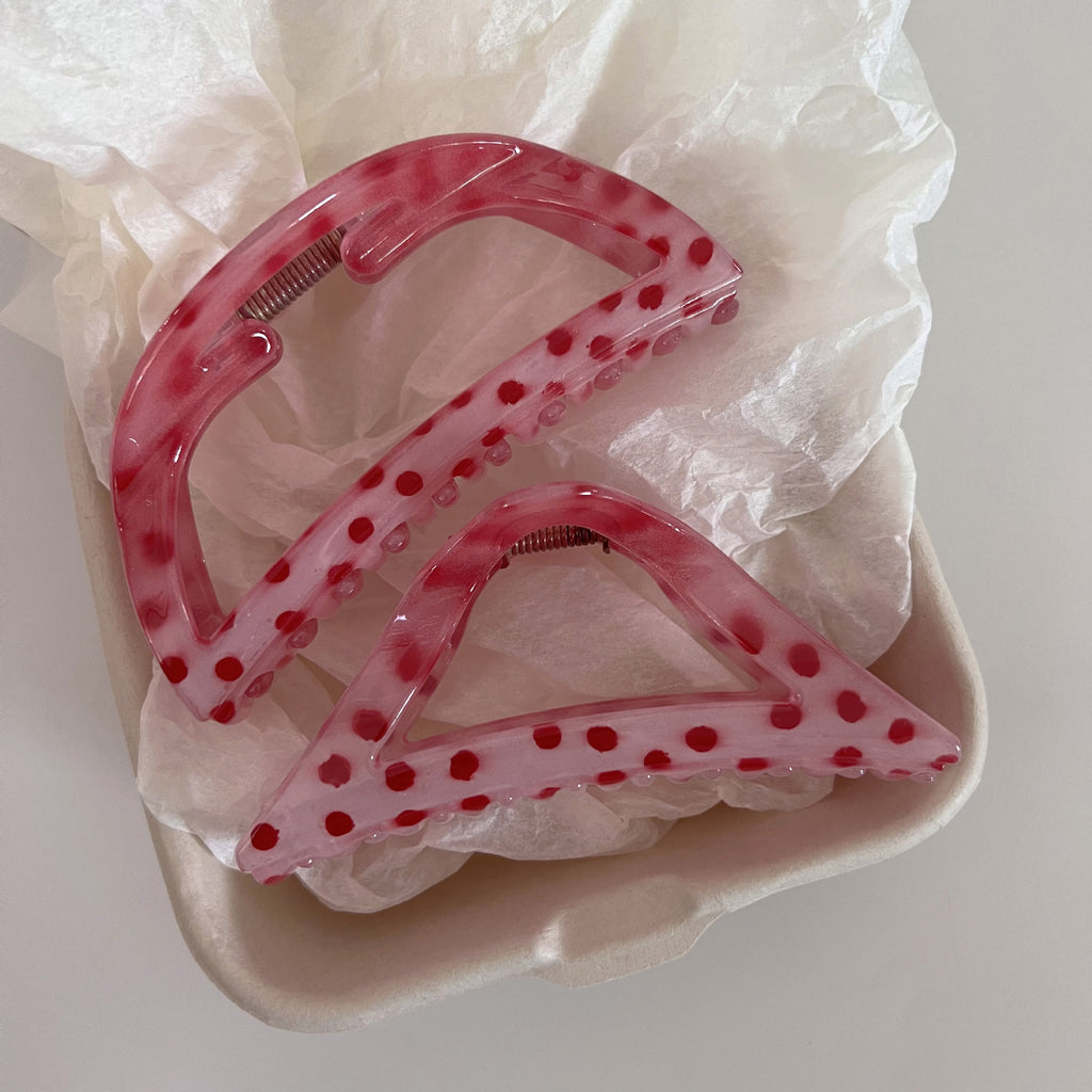 New Strawberry Polka Dot Grip