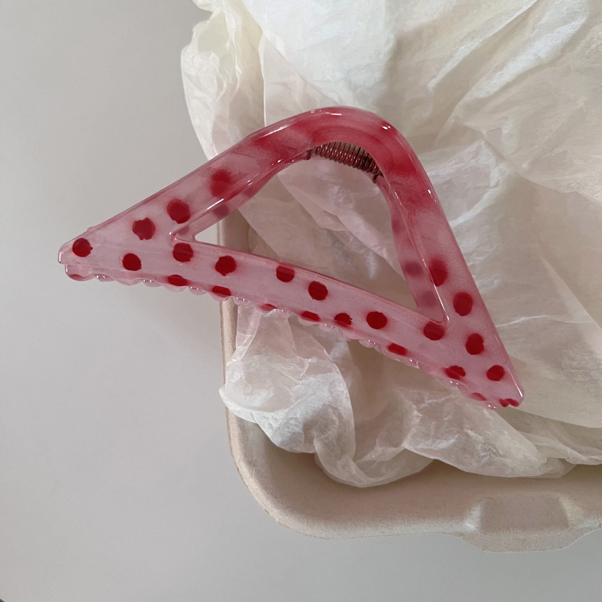 New Strawberry Polka Dot Grip