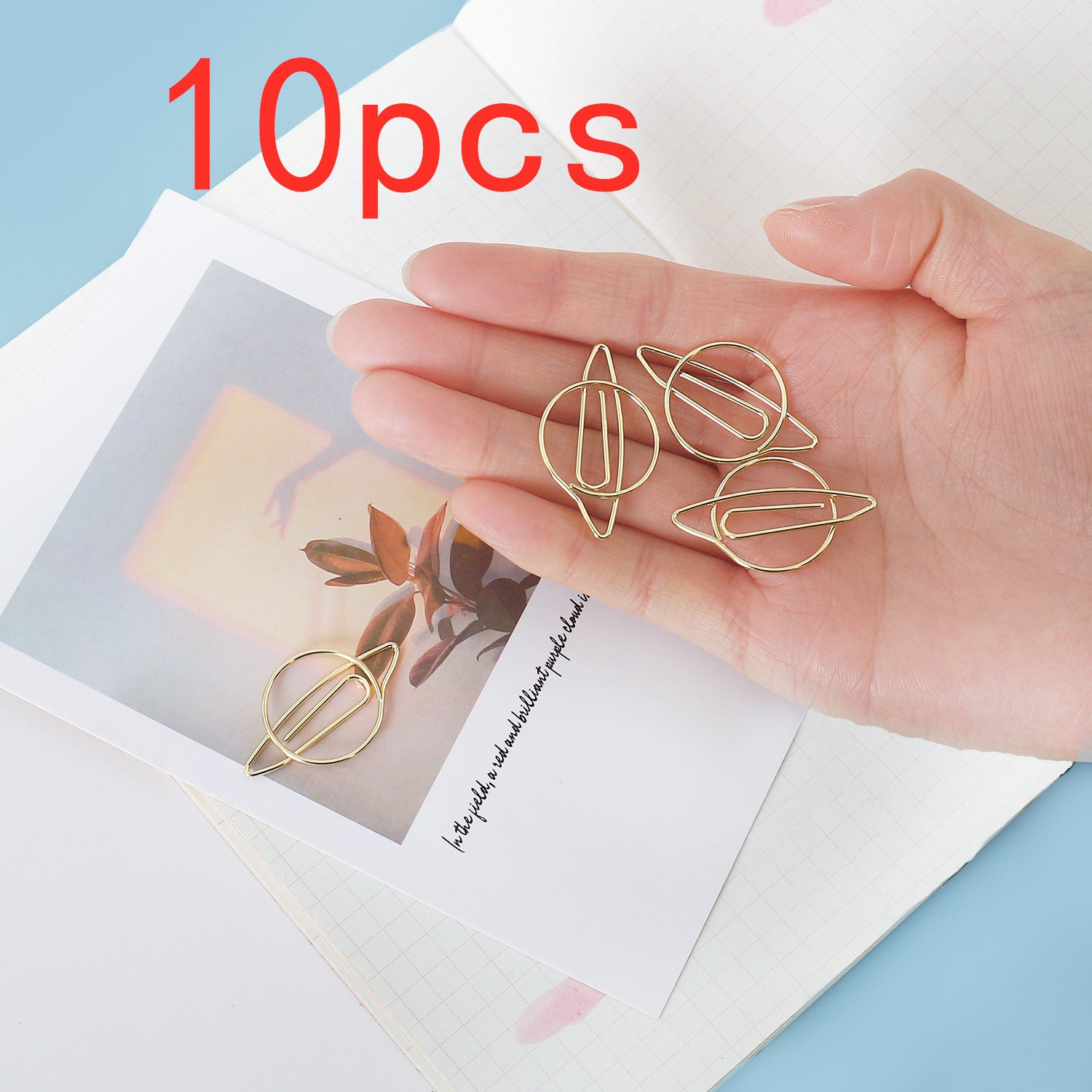 Creative Hand Account Decoration Bookmark Office Stationery Paper Clip